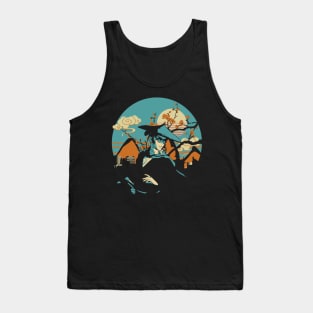 Mizu Blue Eye Samurai Tank Top